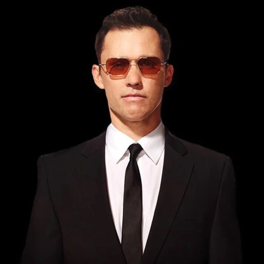 Burn Notice Shades Oliver peoples Victory 55 Michael Weston 523 Cognac Gold New - Picture 5 of 17